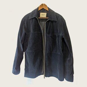 NN07 NO NATIONALITY - Velvet zipped jacket - Sz M
